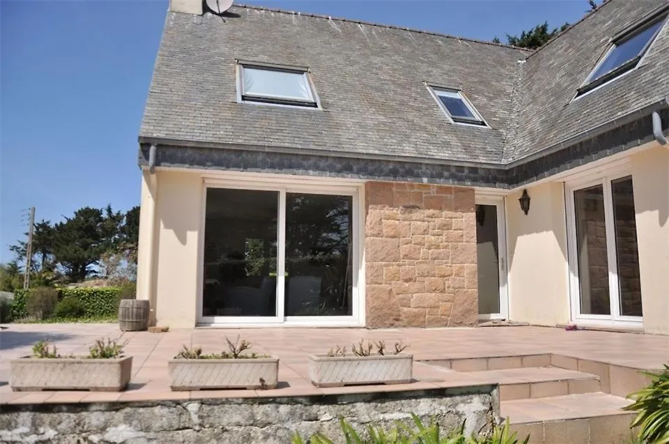 Villa Petite Vue Mer A 150M De La Plage De Toul Bihan A Tregastel - Ref 414