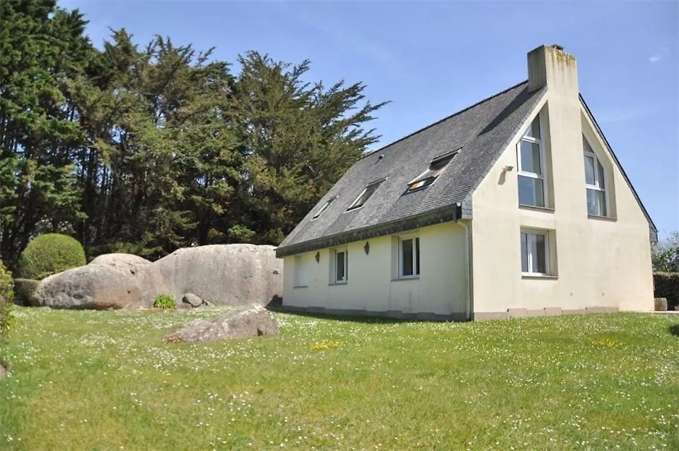 Villa Petite Vue Mer A 150M De La Plage De Toul Bihan A Tregastel - Ref 414